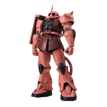 BANDAI MS-06S Zaku II Char’s Custom Model Version A.N.I.M.E, Mobile Suit Gundam Sammelfigur, 13 cm