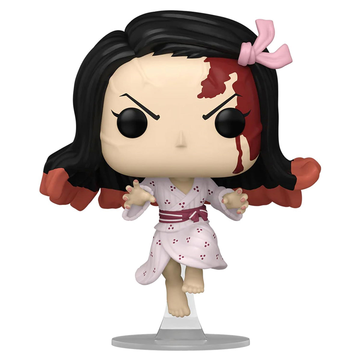 Funko POP! Animation Nezuko Kamado Sprungpose, Demon Slayer Sammelfigur 1397 9,5 cm