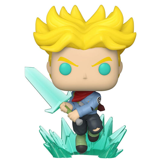 Funko POP! Animation, Dragon Ball Super, Super Saiyan Rage Future Trunks Figur 1281, mit Schwert