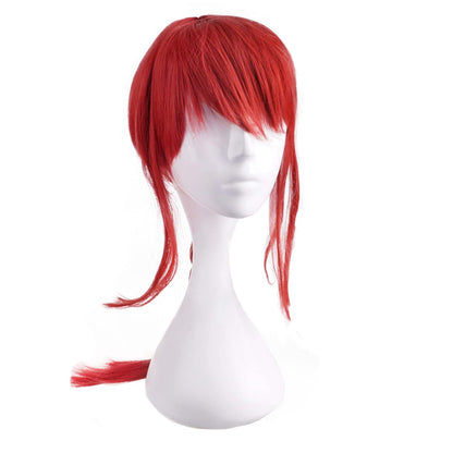 Makima Perücke für Chainsaw Man Fans, Kontrollteufel Cosplay Wig, Rot, 61cm