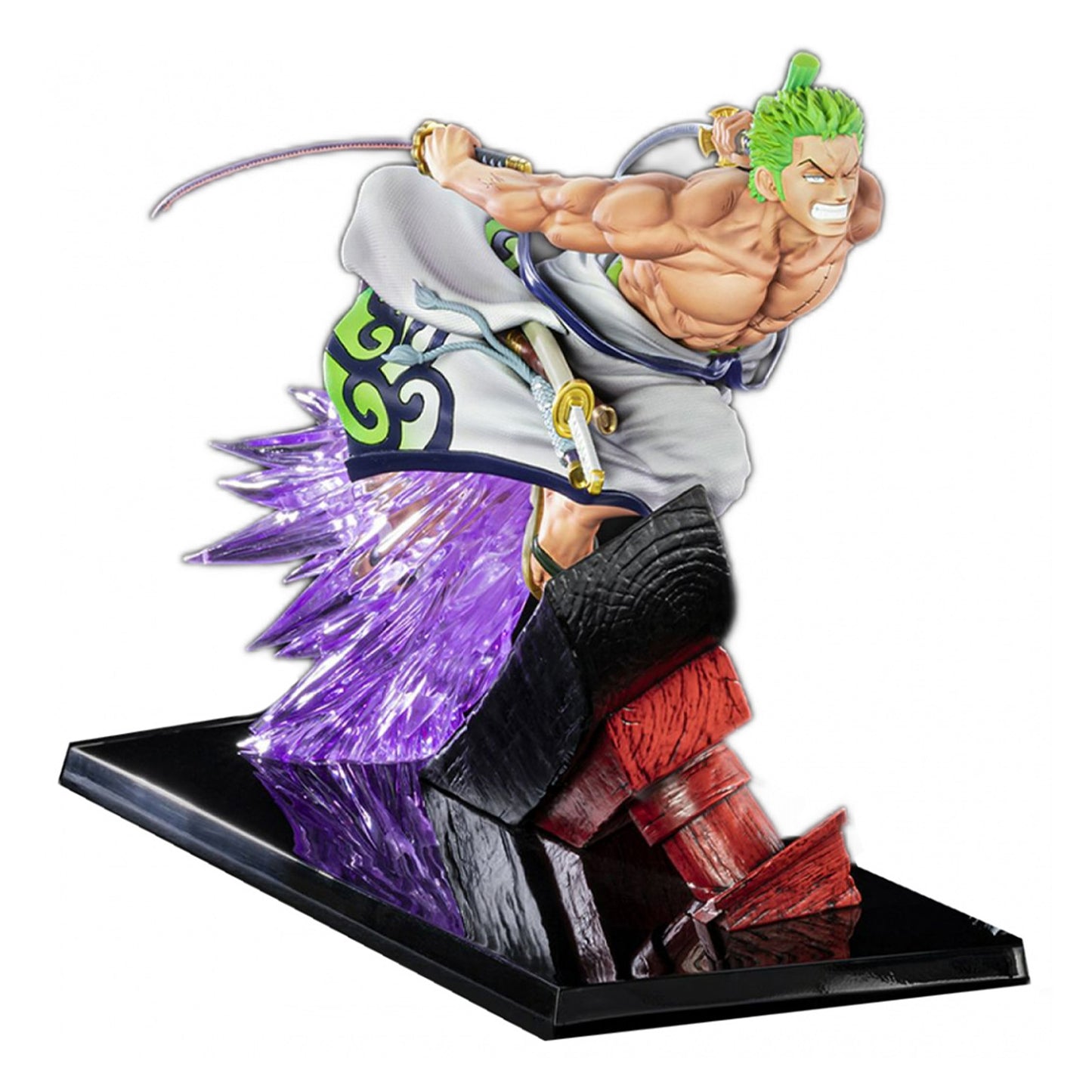 Tsume, One Piece - Zorro Figur, Angriffspose, Ikigai Reihe, Wano Arc, gezogene Schwerter
