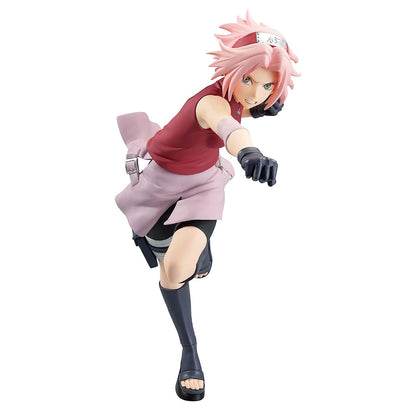 BANDAI VIBRATION STARS, Naruto Shippuden Figur von Sakura Haruno, Chanaro, Konoha, Kunoichi, Medizin Ninja, Chakra Kontrolle, Sammelfigur