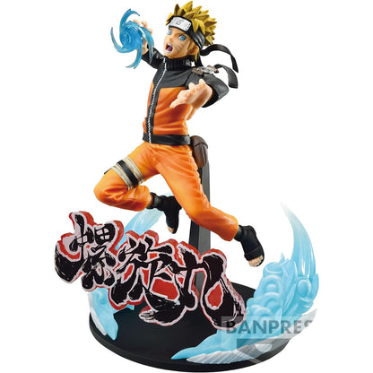 BANDAI Naruto Uzumaki mit RasenganVibration Stars Special ver., Naruto Shippuden Sammelfigur, 21 cm