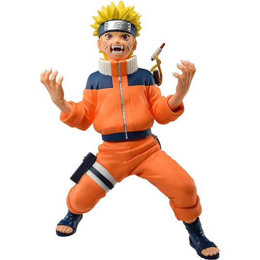 BANDAI Banpresto Figur, Naruto Uzumaki, Naruto Vibration Stars II, Kyuubi Form, Reisszähne und Krallen 14cm