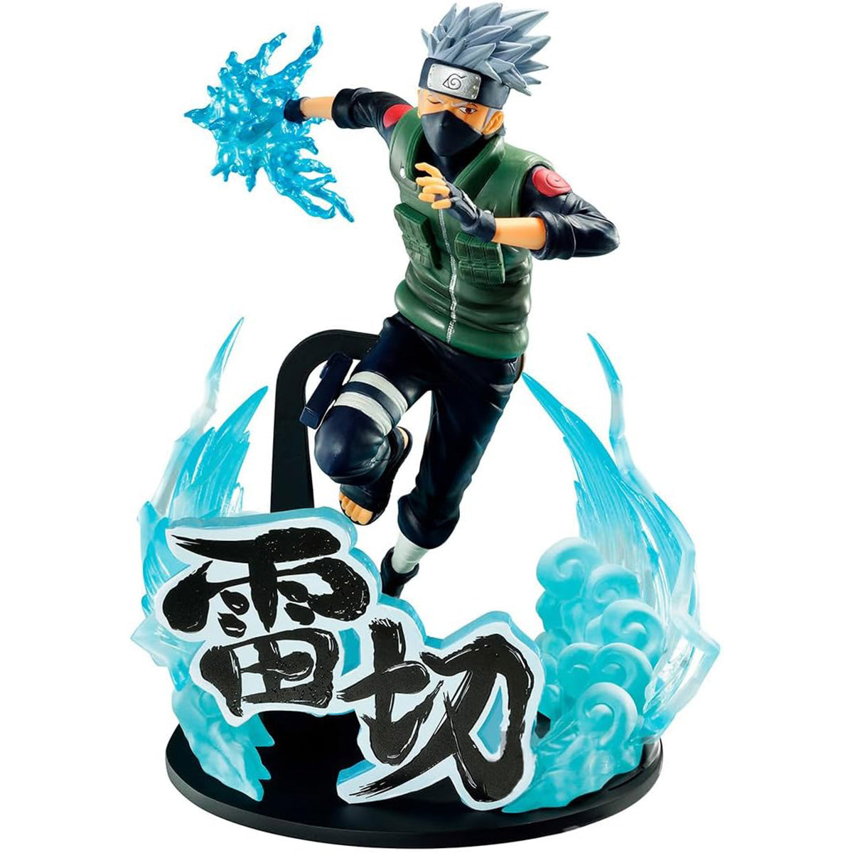 BANDAI Kakashi Hatake mit Chidori, Naruto Shippuden Sammelfigur, 19 cm