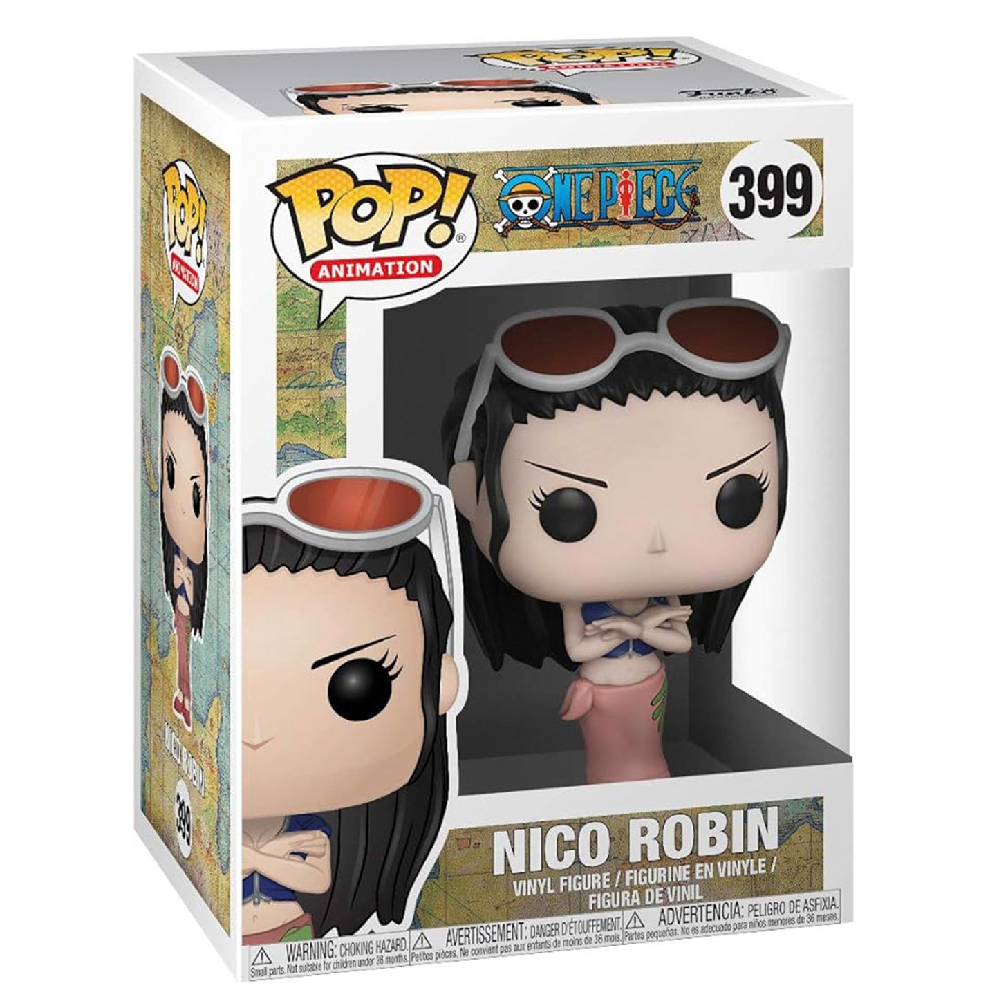 Funko POP! Animation Nico Robin, One Piece Sammelfigur, 399, 9,5 cm