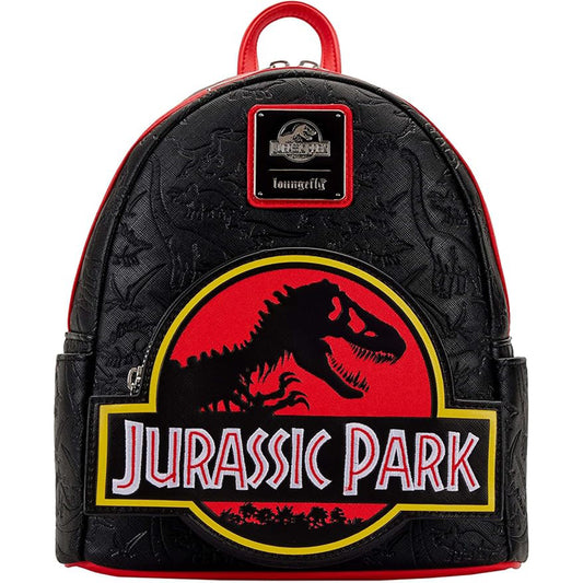 Loungefly JPBK0004 UNIVERSAL JURASSIC PARK LOGO MINI BACKPACK
