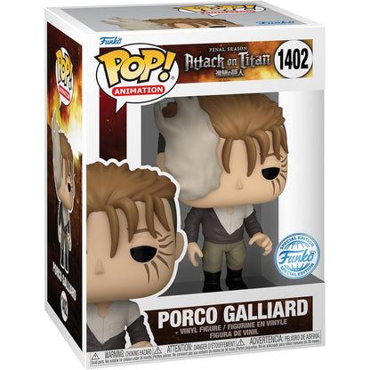 Funko Attack on Titan POP! Animation Vinyl Figur Porco Galliardsha 9 cm