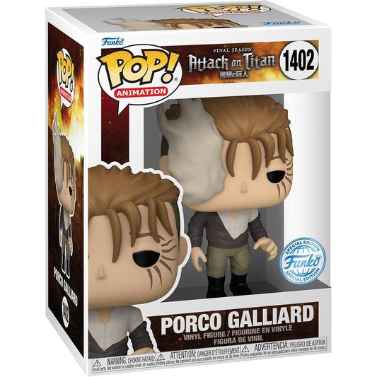 Funko Attack on Titan POP! Animation Vinyl Figur Porco Galliardsha 9 cm