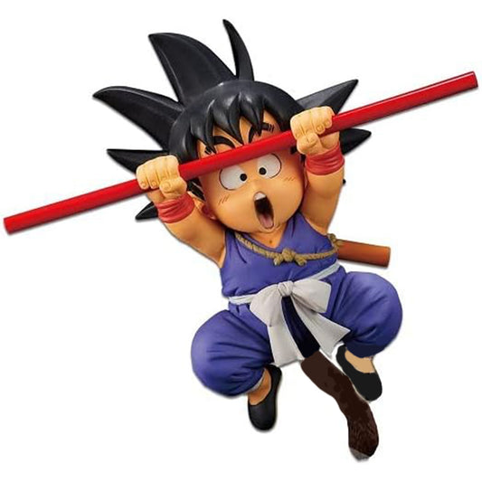 BANDAI Junger Son Goku mit Mönchsstab Njoi Bo FES Vol.9, Dragon Ball Sammelfigur, BP18554, 9 cm