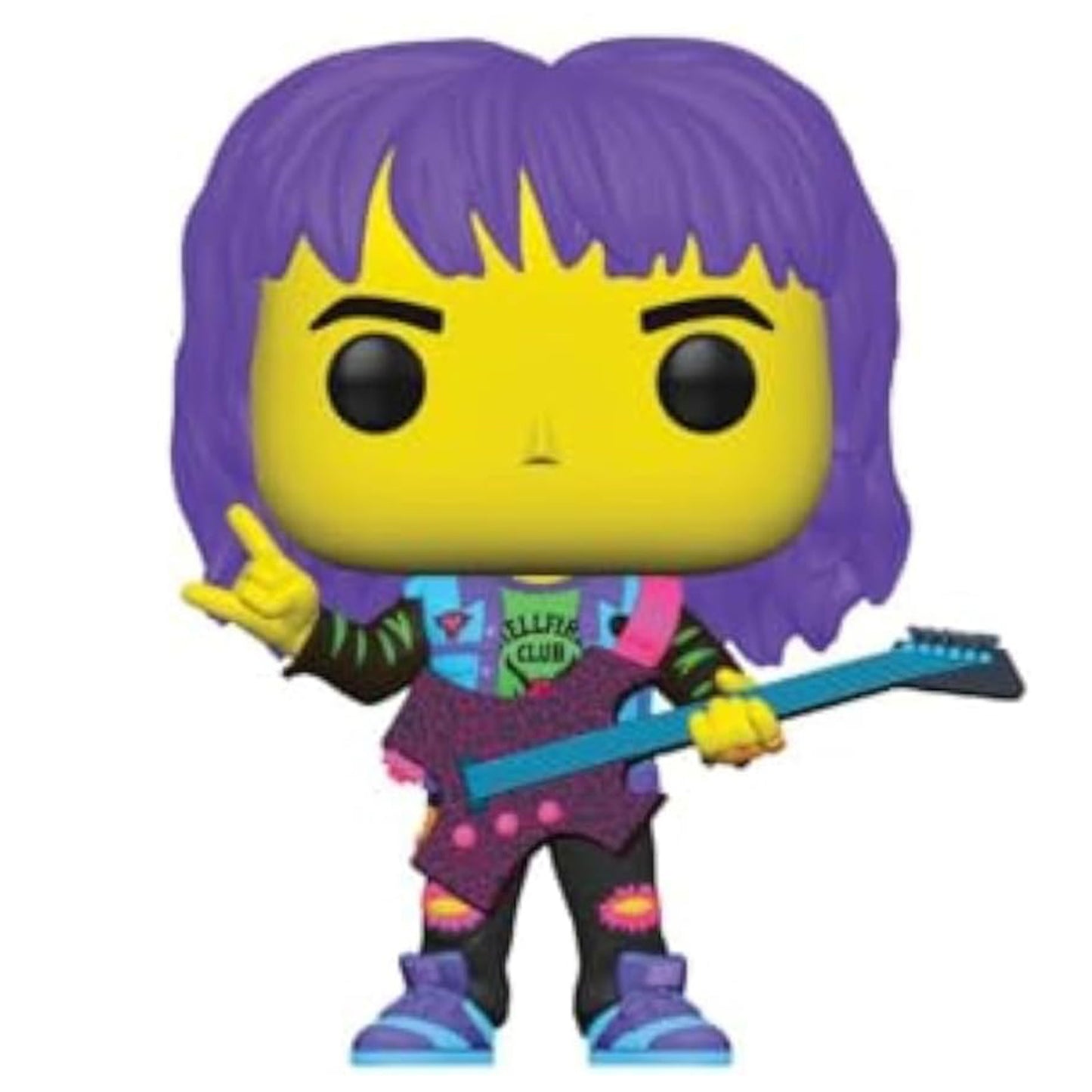 Stranger Things - Eddie Hellfire Club Schwarzlicht - Funko Pop! #1250 - 9,5cm