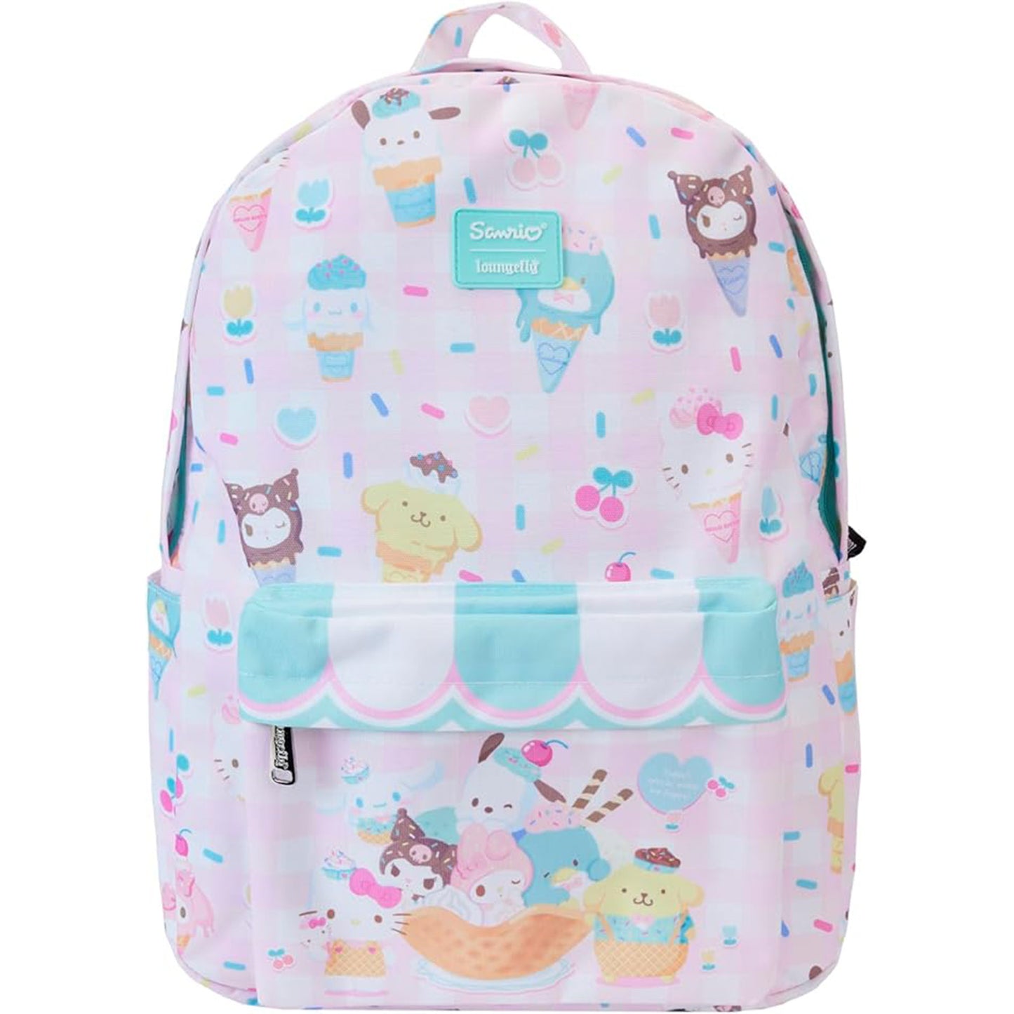 Loungefly Hello Kitty im Eiscreme-Design, Sanrio Nylon-Rucksack, SANBK0533