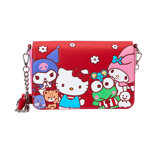 Loungefly SANTB1733FNU Sanrio Hello Kitty & Friends Umhängetasche