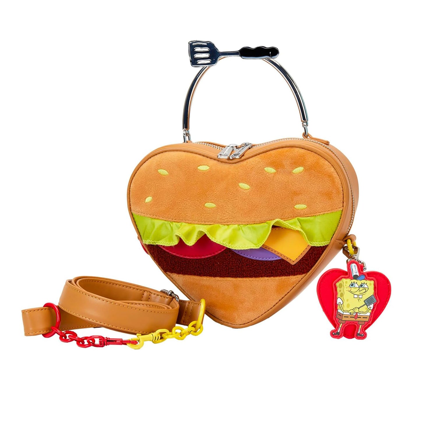 Loungefly Krabbenbürger, SpongeBob Umhängetasche