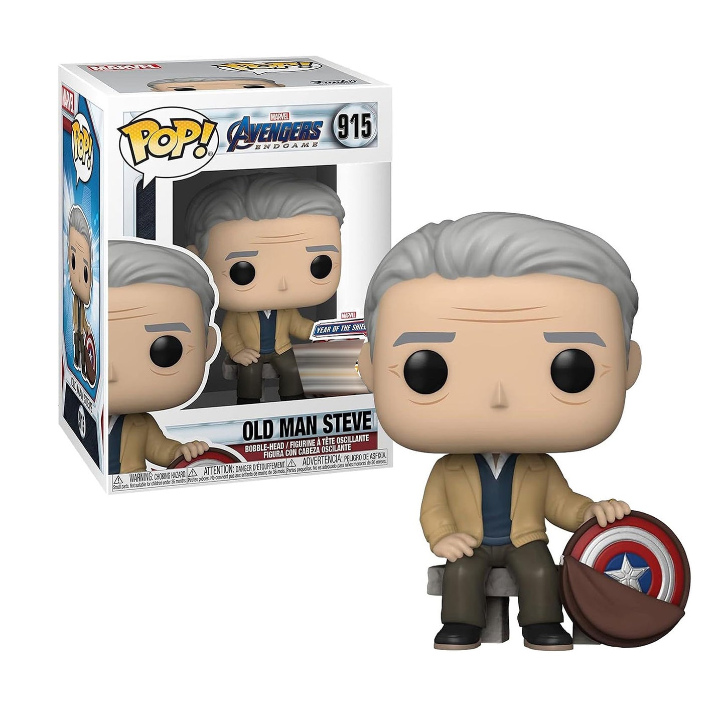 Avengers Endgame - Old Man Steve - Funko Pop! #915 - 9,5cm