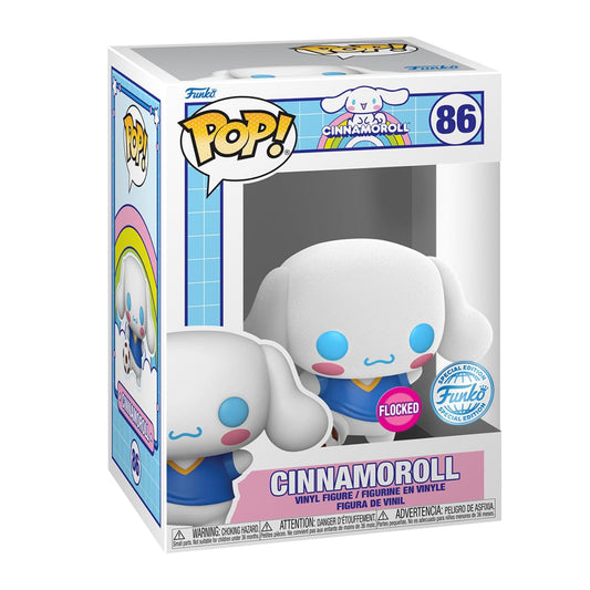 Funko 82146 POP! Cinnamoroll 86 - Sanrio: Cinnamoroll mit Fußball (beflockt) Exklusive