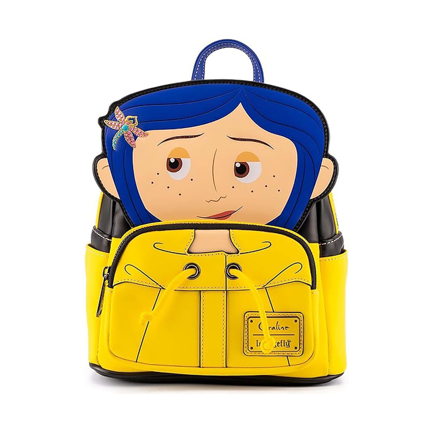 Loungefly Coraline im Regenmantel, Coraline Rucksack