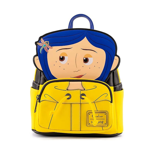 Loungefly Coraline im Regenmantel, Coraline Rucksack