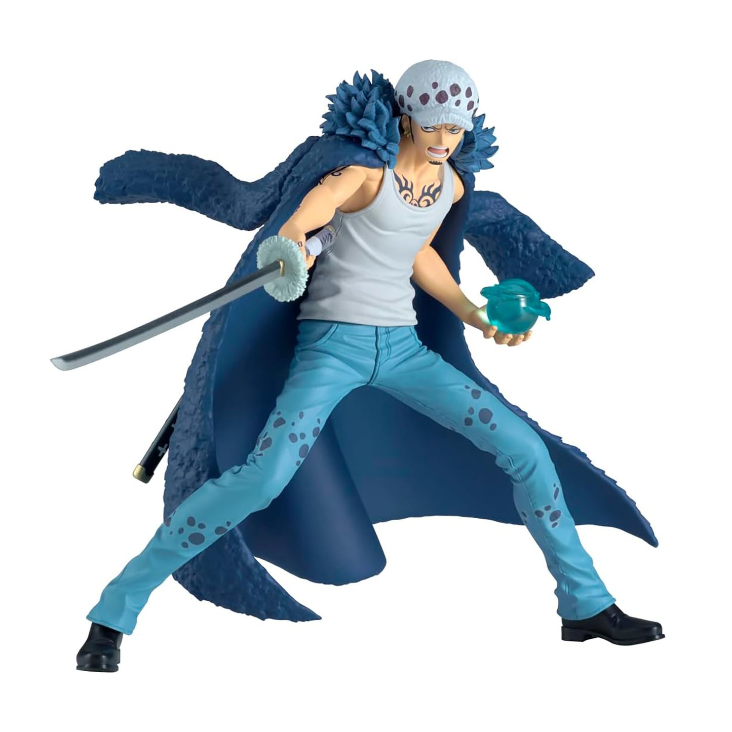 BANDAI Trafalgar Law II Battle Record, One Piece Sammelfigur, BP28692P, 15 cm