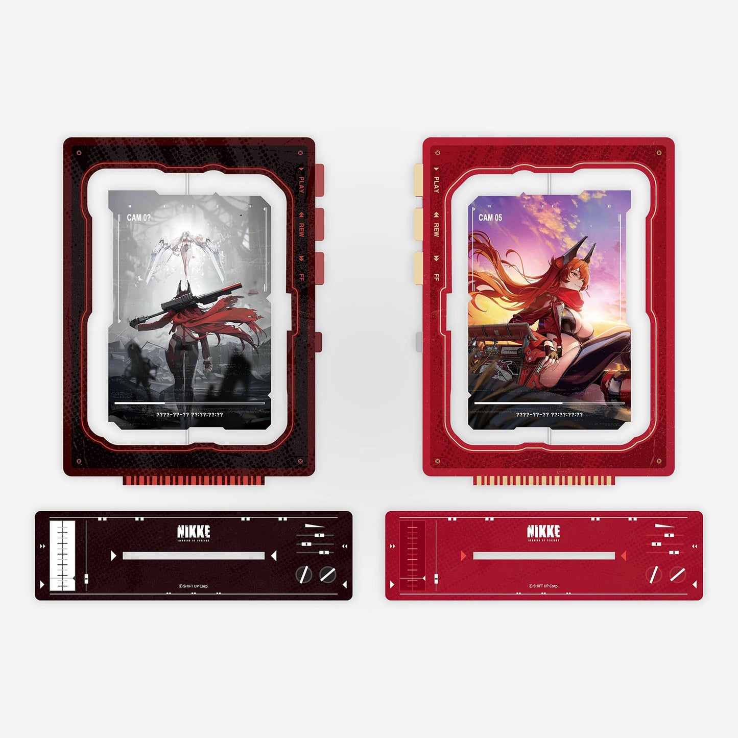 Nikke "Goddess of Victory: " Rotating Double-sided Acrylic Stand Red Hood