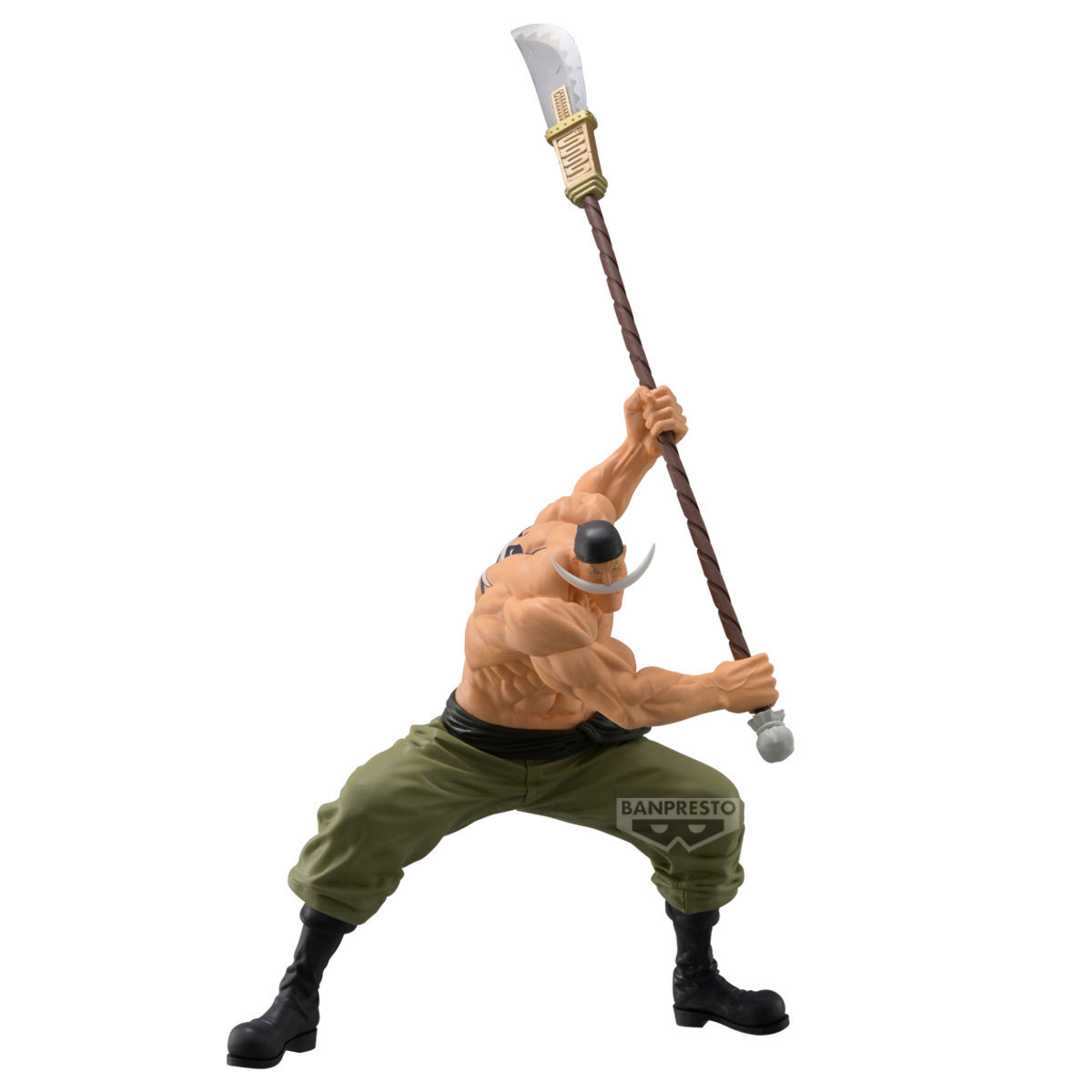 BANDAI Edward Newgate mit Naginata, One Piece Sammelfigur, 21 cm