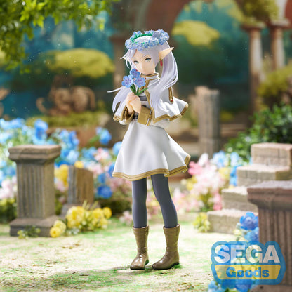 SEGA Frieren in Blumengarten, Frieren: Beyond Journey’s End Sammelfigur, 18 cm