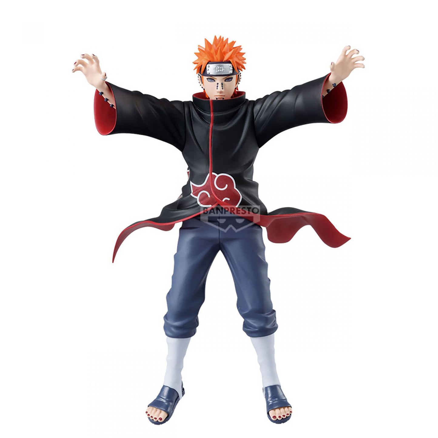 BANDAI Pain bei Ninjutsu Vibration Stars, Naruto Shippuden Sammelfigur, BP89343, 17 cm