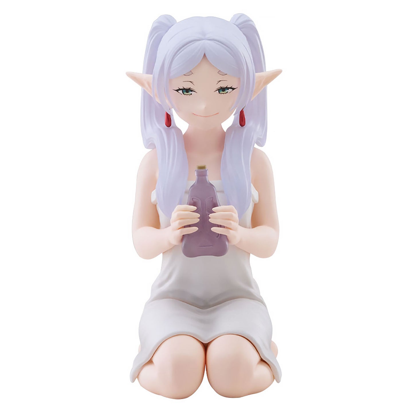 BANDAI Frieren mit Flasche, Frieren: Beyond Journey’s End Sammelfigur, 13 cm