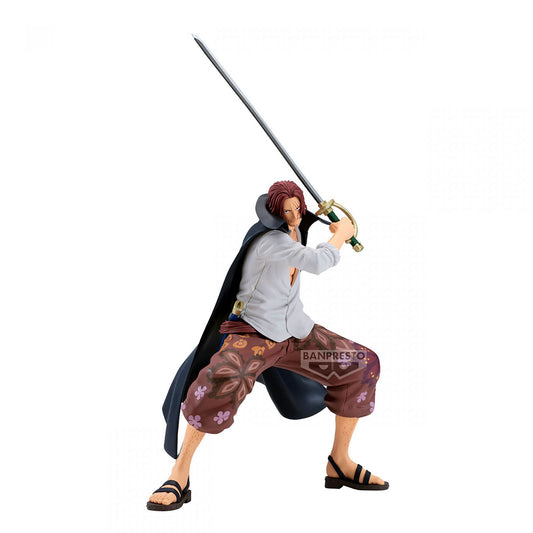 BANDAI Shanks mit Gryphon, One Piece Sammelfigur, 28 cm