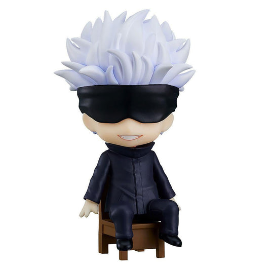 Good Smile Company Satoru Gojo auf Stuhl, Jujutsu Kaisen Sammelfigur, 9 cm