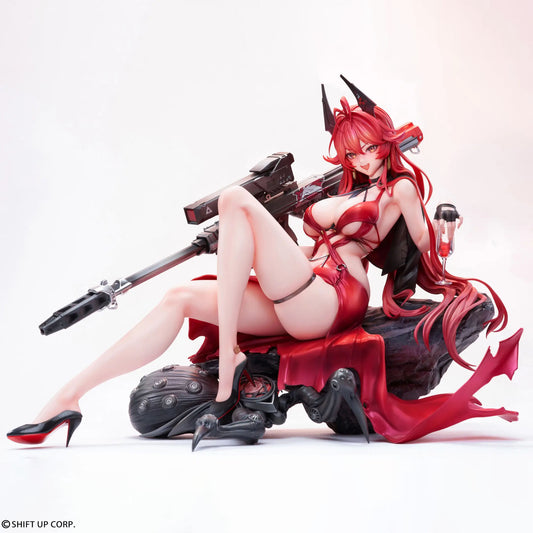 Goddess of Victory: Nikke 14 Statue: Rotkäppchen Nonsense Red (Red Hood) Deluxe Edtition