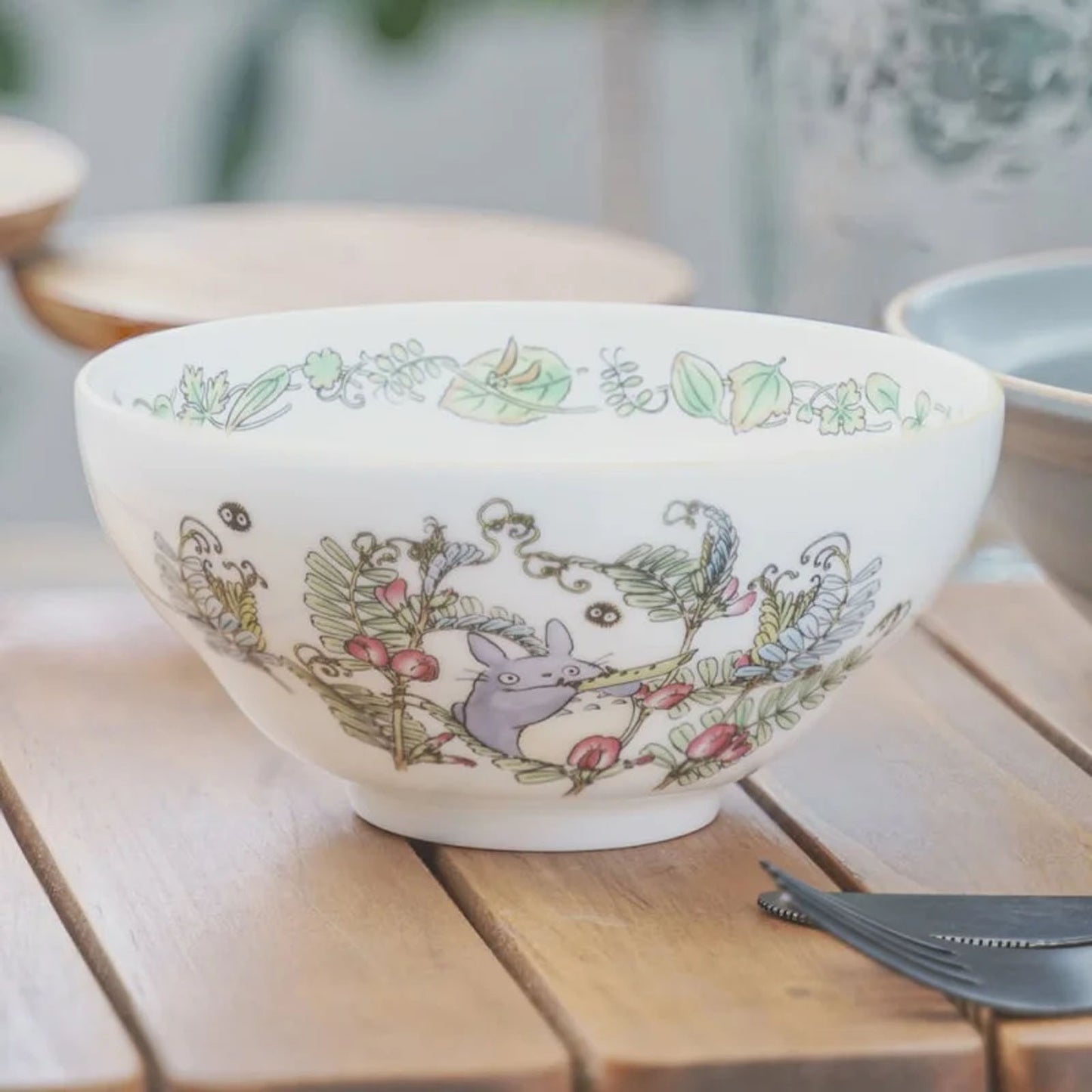 BENELIC Rice Bowl Totoro Cherries - My Neighbor Totoro-Porcelain