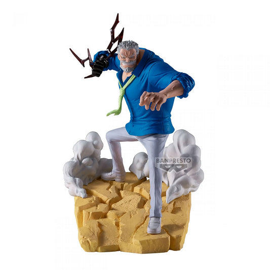 BANDAI Monkey D. Garp bei Faustangriff, One Piece Sammelfigur, BP29761P, 19 cm