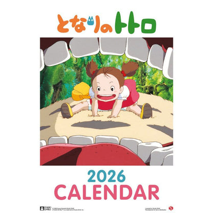 Totoro 2026 Calendar - English version