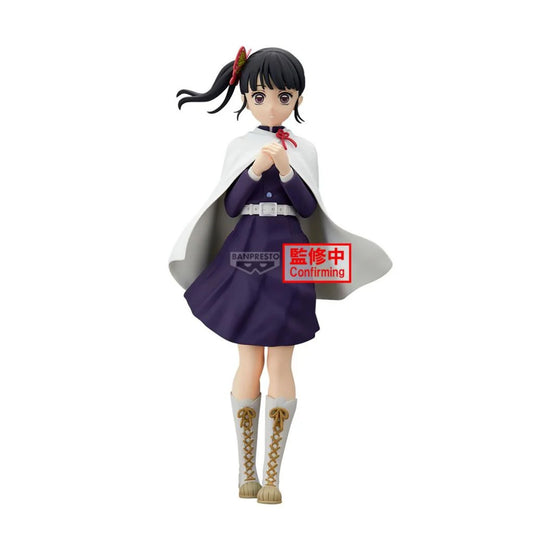 BANDAI Kanao Tsuyuri mit Schmetterlingsschmuck, Demon Slayer  Kimetsu no Yaiba Sammelfigur, BP29502P, 22 cm