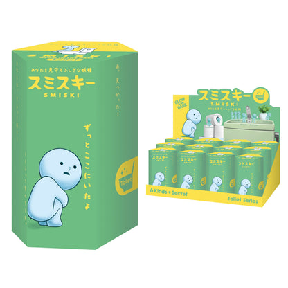 Smiski leuchtende Figure| Glow in the dark | Toilet Series  | Blind Box- (12)-(1)