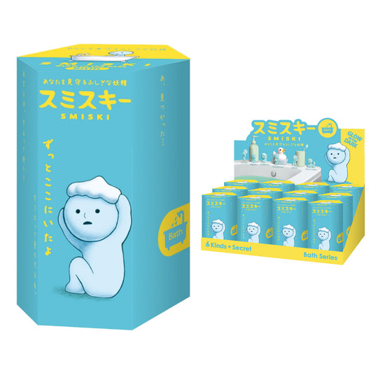 Smiski leuchtende Figure| Glow in the dark | Bath Series  | Blind Box- (12)-(1)