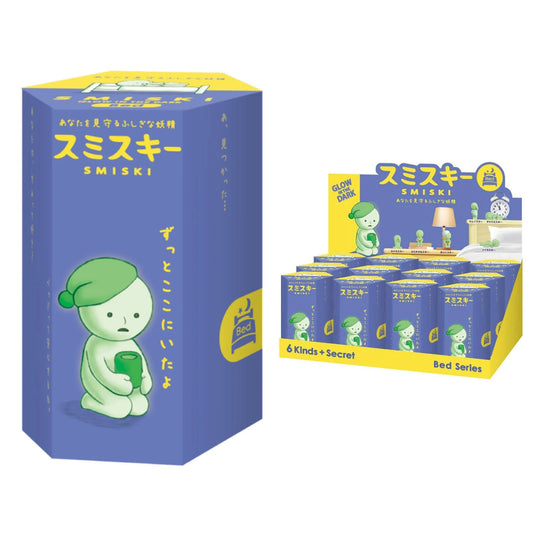 Smiski leuchtende Figure Bed Series Einzelbox