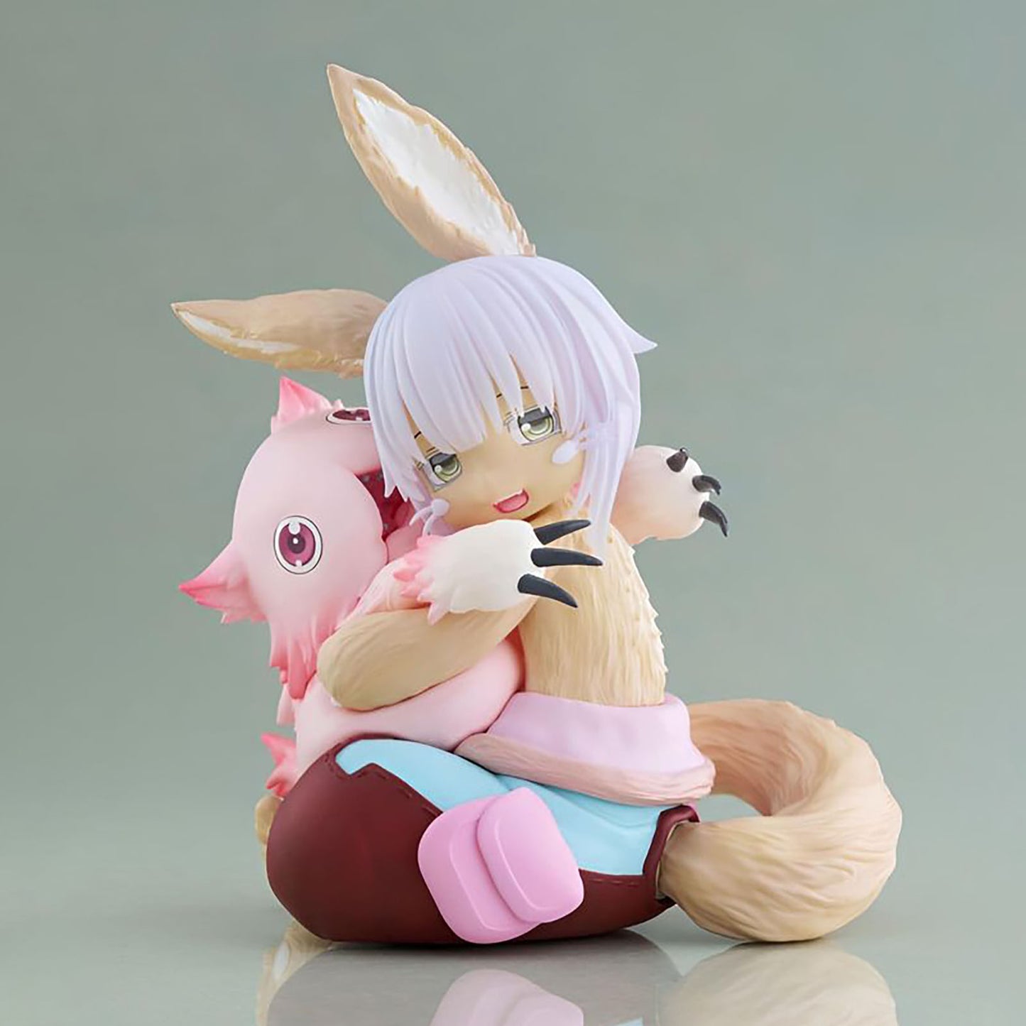 Taito Made in Abyss: The Golden City of the Scorching Sun PVC Statue Desktop Cute Figure Nanachi & Mitty Reissue 13 cm
