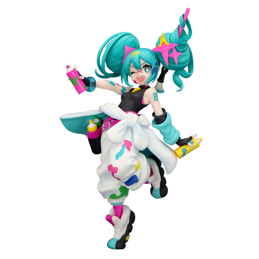 Furyu Hatsune Miku Trio-Try-iT PVC Statue Miku Paint Girl 19 cm