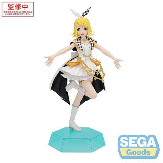 SEGA Hatsune Miku: Colorful Stage! Desktop x Decorate Collections PVC Statue Kagamine Rin Stage Sekai Ver. 15 cm