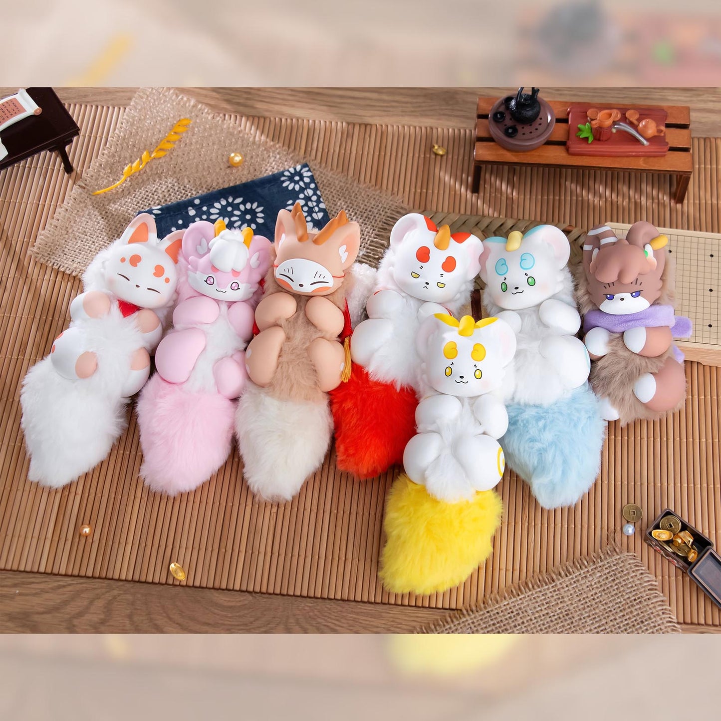 Fabulous Beasts - Plam Have Spirit Series - Plüsch Anhänger Blindbox - Einzelbox