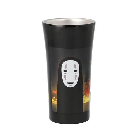 Spirited Away - Ohnegesicht (Feuerwerk) - Edelstahl-Thermobecher - 300ml - Skater