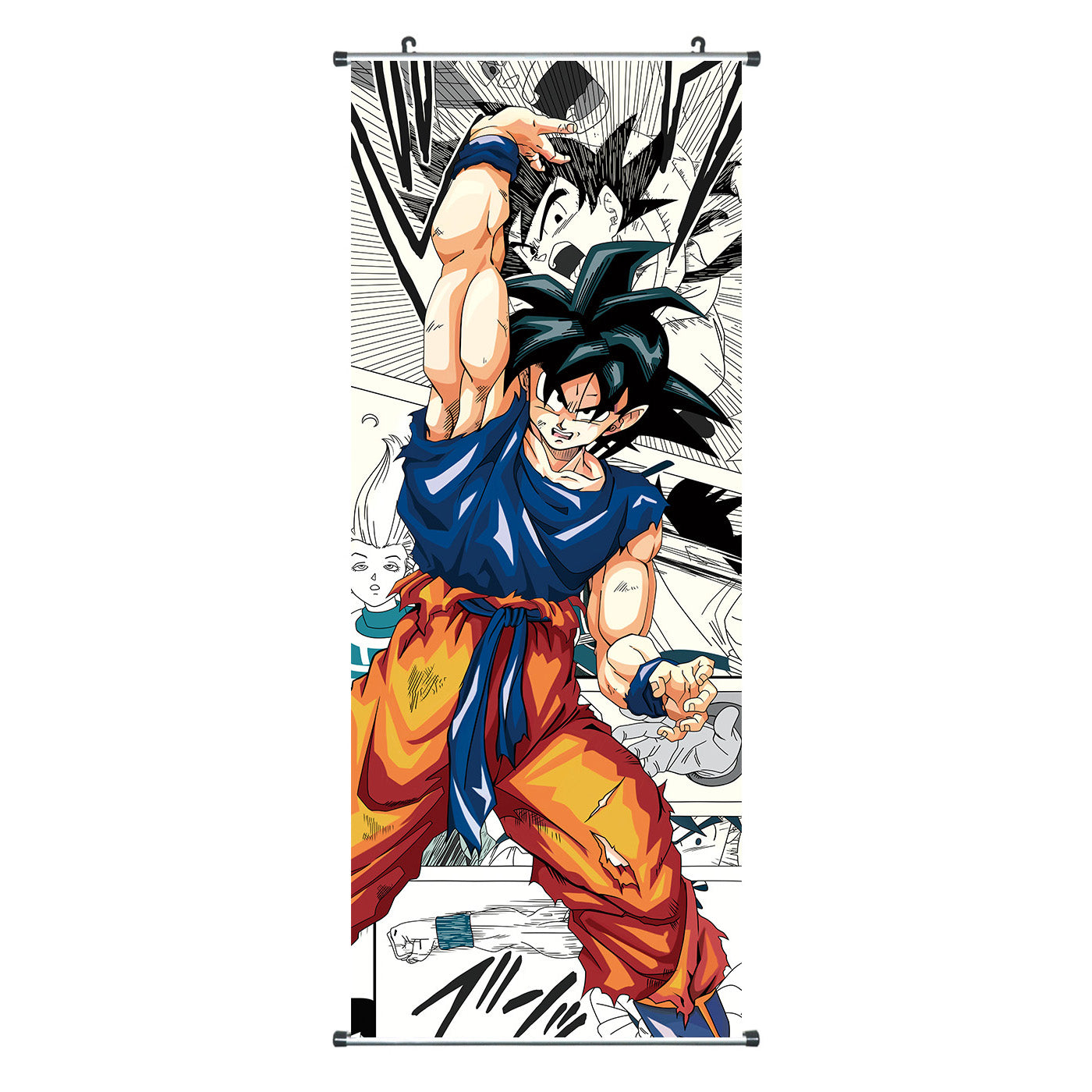 Dragon Ball - Stoff Rollbild - 100x40cm