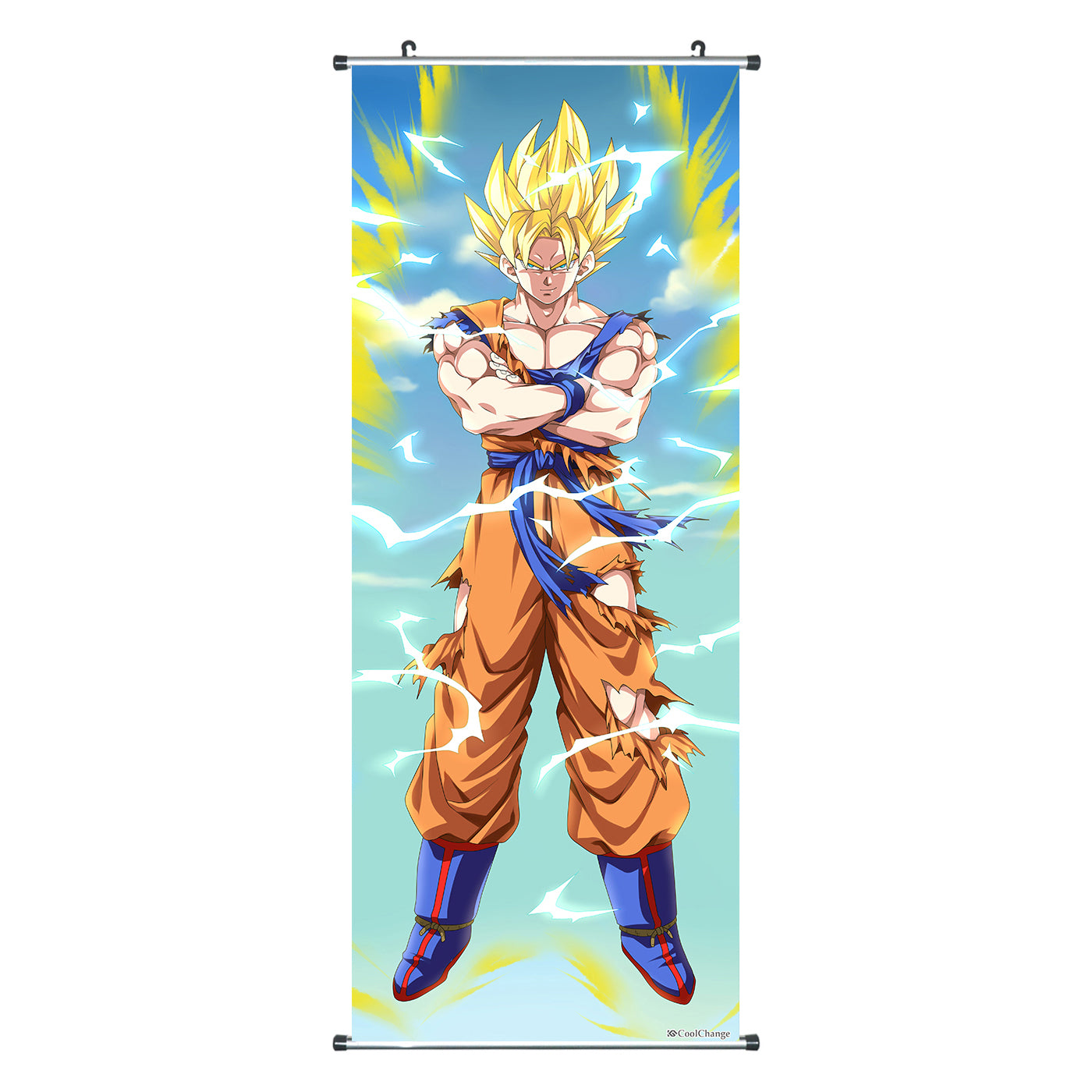 Dragon Ball - Stoff Rollbild - 100x40cm