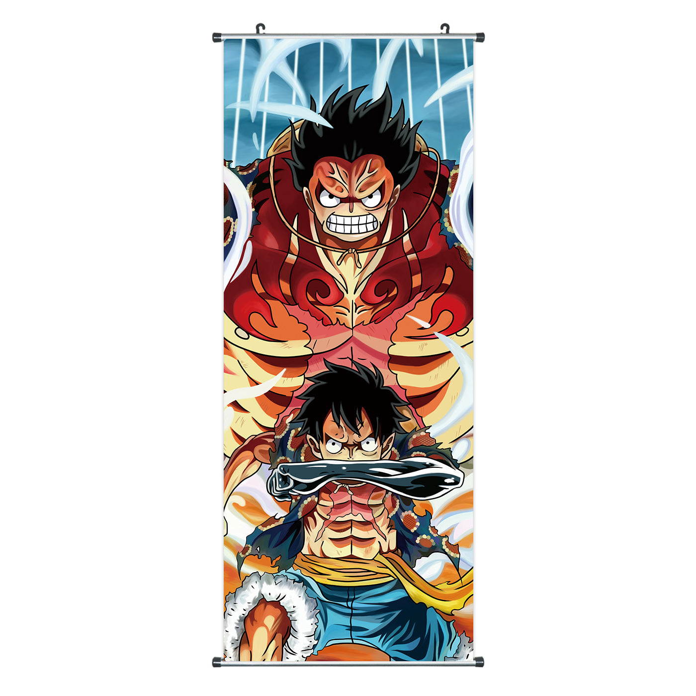 One Piece - Stoff Rollbild - 100x40cm