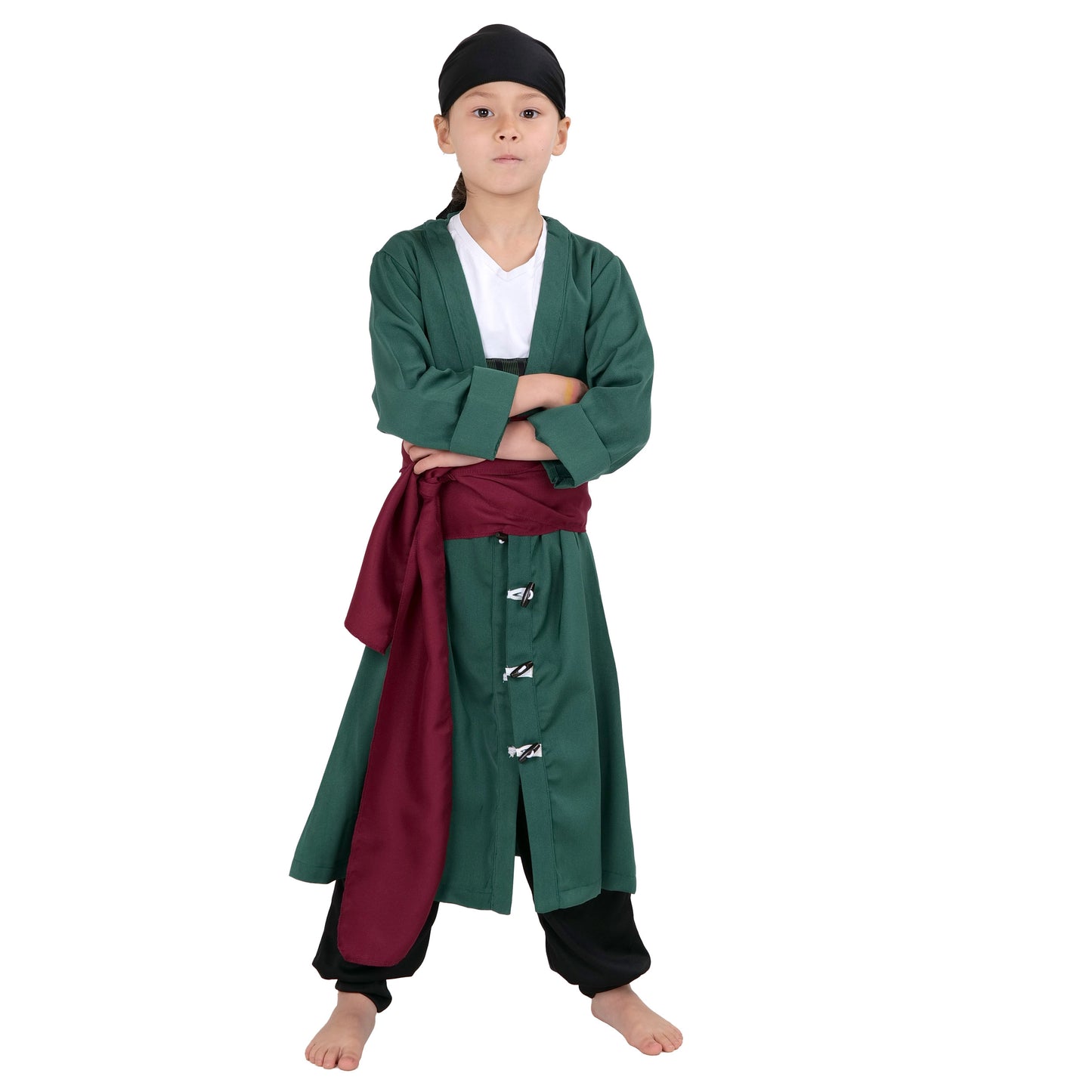 One Piece - Lorenor Zorro Kinderkostüm - Timeskip Ver. - Größe 130-150