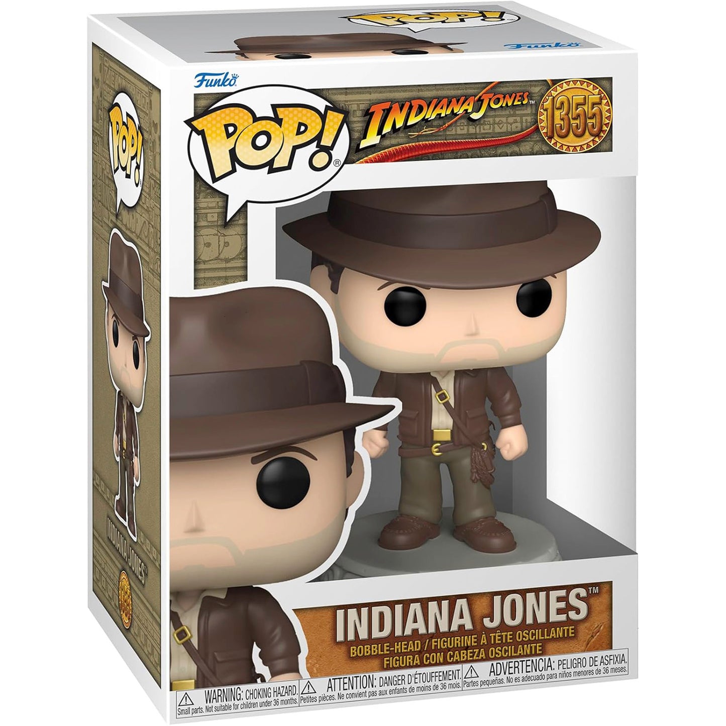 Indiana Jones: Raiders of the Lost Ark - Indiana Jones (mit Jacke) - Funko POP! #1355 - 9,5cm