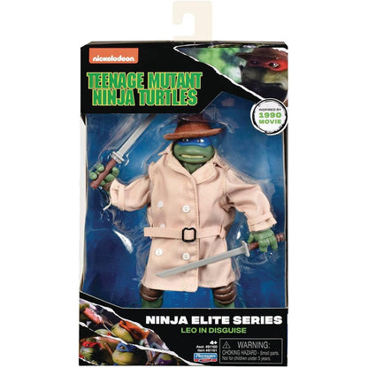 TMNT - Leonardo in Disguise - Ninja Elite Actionfigur - 15cm - Playmates / BOTI