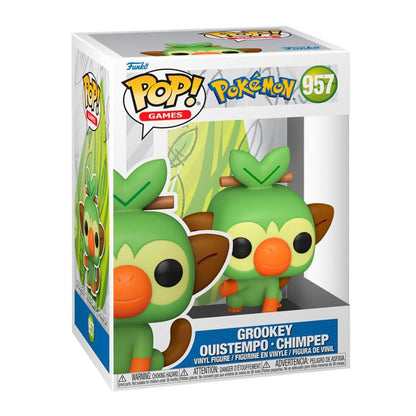 Pokémon - Chimpep (Grookey) - Funko POP! Games #957 - 9,5cm